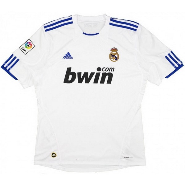 Tailandia Camiseta Real Madrid Primera equipo Retro 2010 2011 Blanco